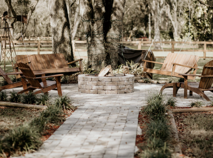 wedding fire pit